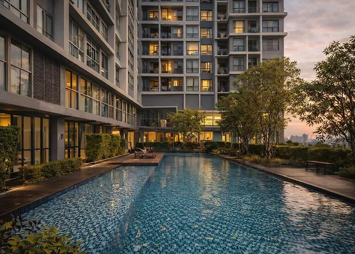 Cozy Japandi On Sukhumvit Апартаменты Бангкок