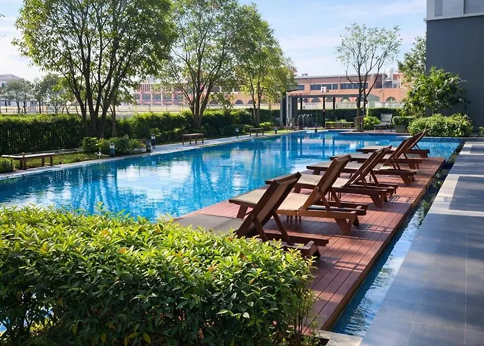 Cozy Japandi On Sukhumvit Апартаменты *